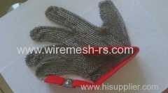 wire mesh cut resistant gloves