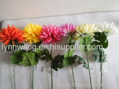 New fashion green artificial chrysanthemum flowers