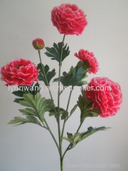 Wholesale red flower decorative dried flowers