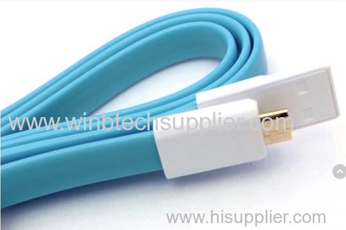 magnetic cable usb 1 m flat cable for most micro port phone for s5 galaxy s5 for s4 s3