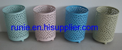 Metal candle holders home decoration