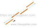 2 meter carbon fiber GPS survey pole carbon fiber prism pole orange / white color