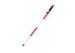 Custom Carbon Fiber Prism Pole / non - conductive carbon GPS survey pole
