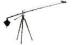 44" - 80" Compact heavy duty 9FT 100% carbon fiber jib arm with tripod