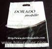 Durable Small Die-cut PE Plastic handle bag LDPE shopping bags 15mm - 260mm