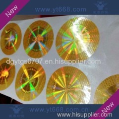 security honeycomb hologram sticker