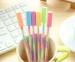 0.7mm / refillable / water soulubility fluorescent light pen