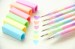 0.7mm / refillable / water soulubility fluorescent light pen