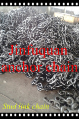 norminal size 52mm Marine Stud Link Anchor Chains on sale