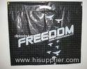 Eco friendly Hot Sealed Die Cut Plastic Bag PE PO gift Polybags in Black