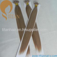 top grade 1g/strand glue pre-bonded hair U tip hair extension