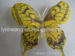 hot decoration beautiful butterfly artificial decorative cheap items