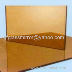 reflective flaot glass with bronze color