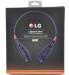 LG-S740T Bluetooth Stereo Handsfree Earphones with Memory Card Slot Working with 2 devices Black