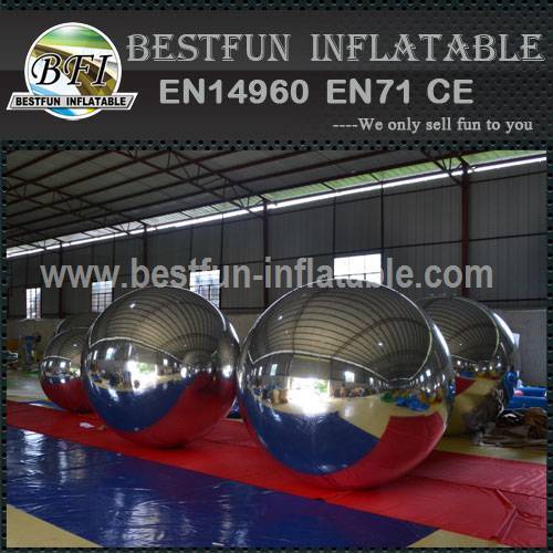 Decoration Inflatable Mirror Balloon With High Attraction PVC Balloon