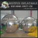 Large metal garden decor mirror gazing ball