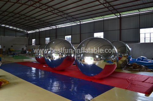 Decoration Inflatable Mirror Balloon With High Attraction PVC Balloon