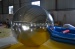 Large metal garden decor mirror gazing ball