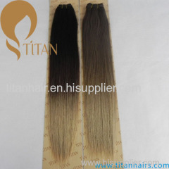 Hot selling modern aaaaa grade remy brazilian omber color cheap human hair weaving