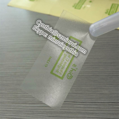 Cutstom Clear Transparent Cosmetic Label