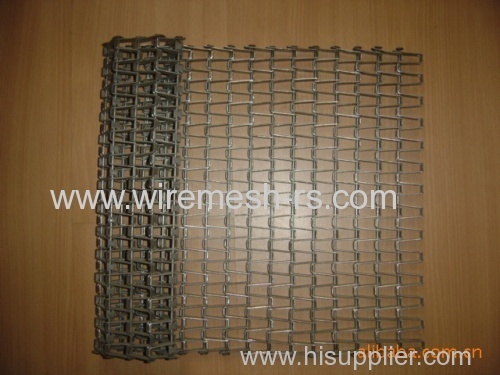 stainless steel flat mesh belt