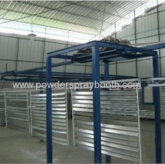 electrostatic powder coating line for ALUMINUM PROFILE