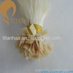 hot selling Indian human hair pre bonded flat tip hair extension