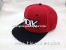 Puff 3D Embroidery Snapback Baseball Cap Hat with Classic Two Color