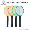 Colorful 3*AA Battery Plastic Mosquito Killer Swatter