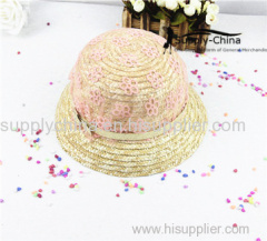 Lace Straw Hat FASHION