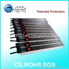 90 degree UK Rack PDU 6 Outlet with Switch