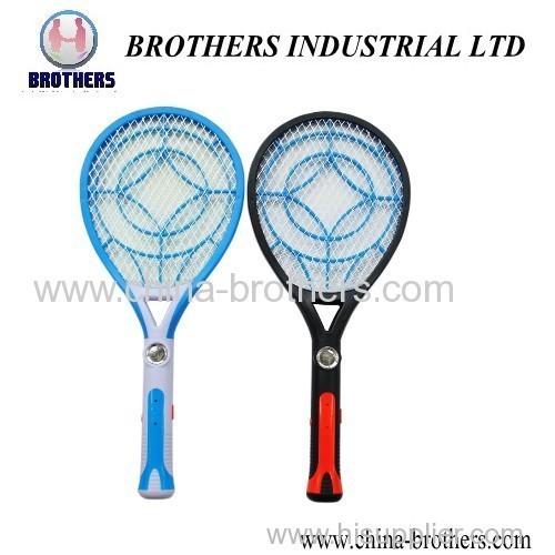 Rechargeable Mosquito Killer Racket with LED Light