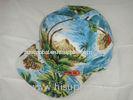 Floral Hawaii Printing Snapback Baseball Caps Fashion Full Print Hats