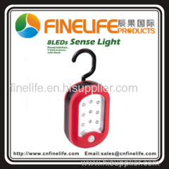 magnetic sensor led light with hook