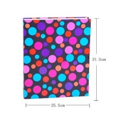 flower color / lever arch / ring binder/ fashion paper file