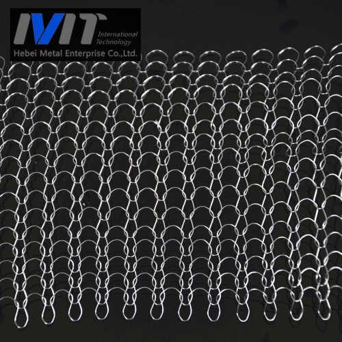 MT ISO 304 knitted wire mesh/filter wire mesh