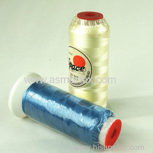 Polyester embroidery machine threads