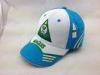 Embroidered Blue White Cotton Baseball Cap for Promotion Baseball Cap Gift