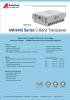 AM-9445 series c-band transceiver(600w gain)