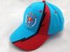 Blue Red Canvas Cotton Baseball Cap Embroider Logo for Racing Sports