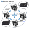 With FM radio 4 riders 1200m bluetooth intercom for football referee