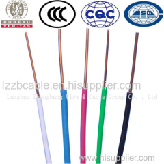 PVC insulated low voltage building wire