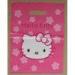 Pink Die Cut Handle Bags HDPE