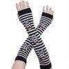Runners striped Arm Warmer Gloves