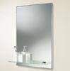 Waterproof Bathroom Copper Free Mirror OEM With Double Coated Paint