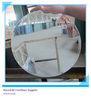Oval / Round 4mm Bathroom Glass Mirrors Decorating With Bevelled Edge