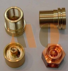 Copper Turning Parts&CNC Parts&Milling Fabrication