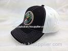 Army 100% Cotton Baseball Cap Black Hat with 3D Embroidery Patch