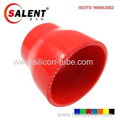 SALENT High Temp Reinforced Silicone Reducer Hoses Red