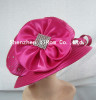 Dress hat satin ribbon hat cocktail hat kentucky derby hat ascot hat race hat